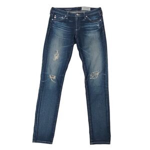 Adriano Goldschmied Jeans Womens 26 Blue The Legging Super Skinny Ankle Flawless